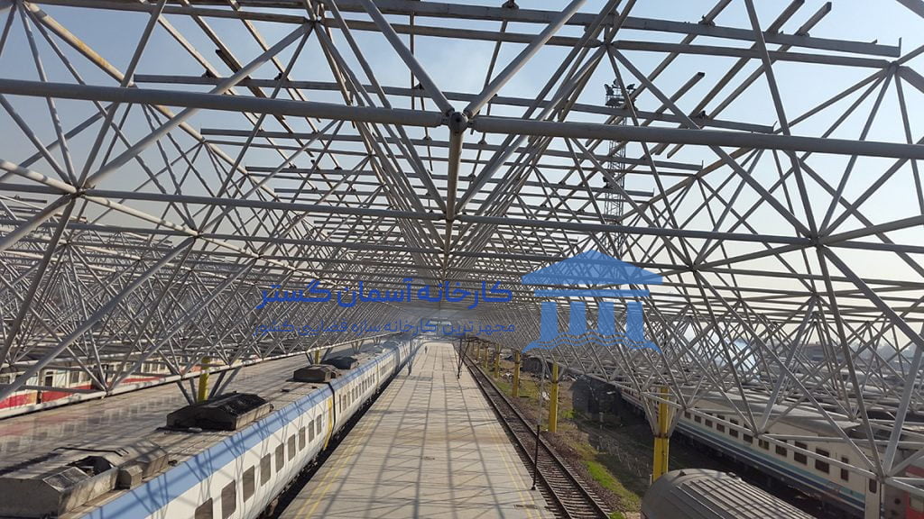 پروژه سازه فضایی راه آهن تهران
