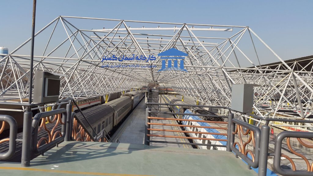 پروژه سازه فضایی راه آهن تهران