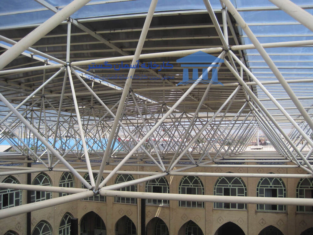 پروژه سازه فضایی مسجد مراغه