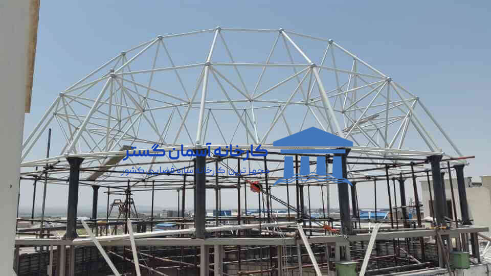 پروژه سازه فضایی دانشکده شیرین عسل