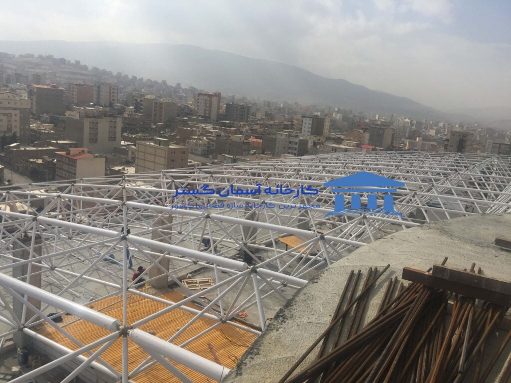 پروژه سازه فضایی بیمارستان میلاد ارومیه