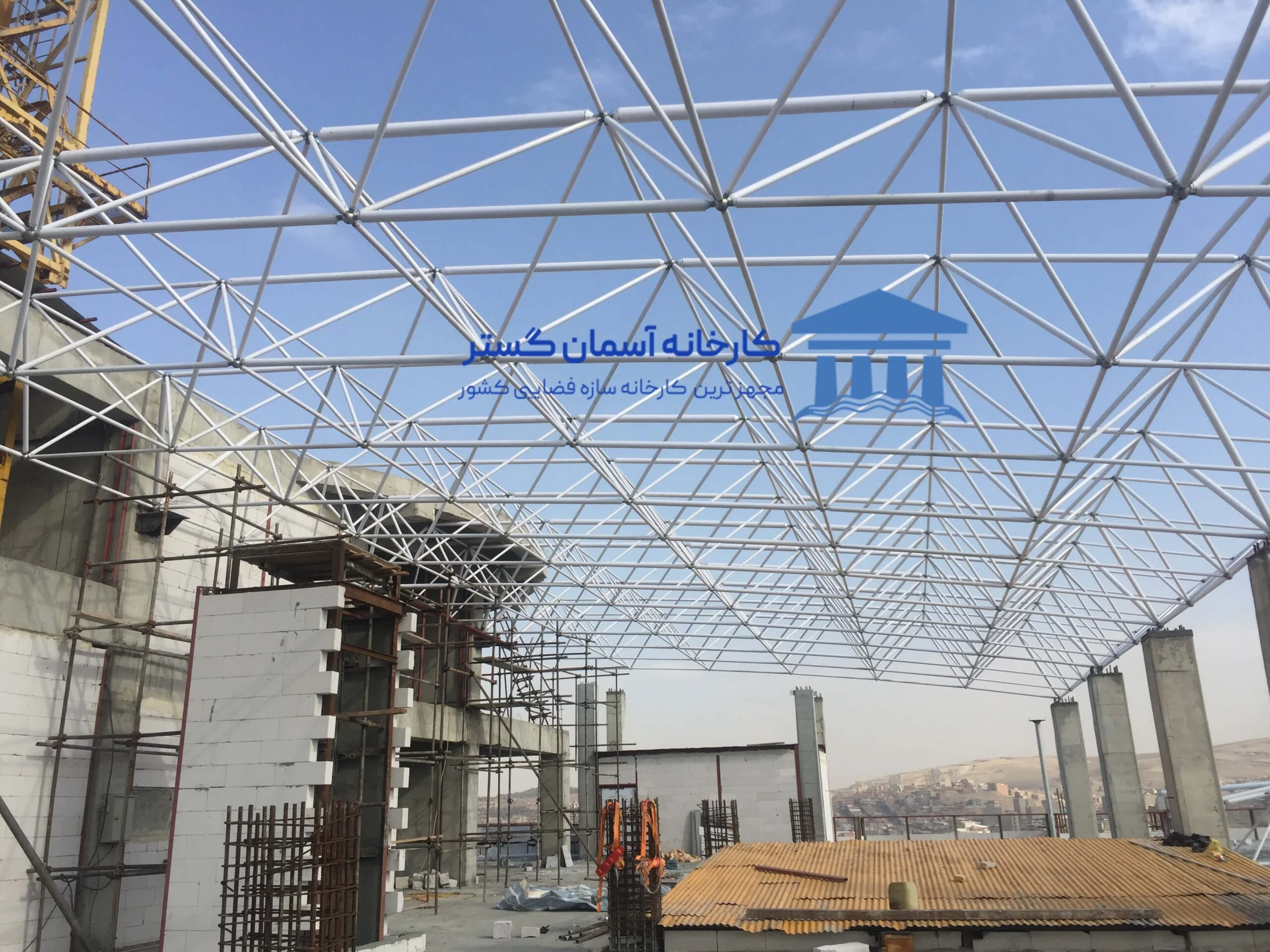پروژه سازه فضایی بیمارستان میلاد ارومیه